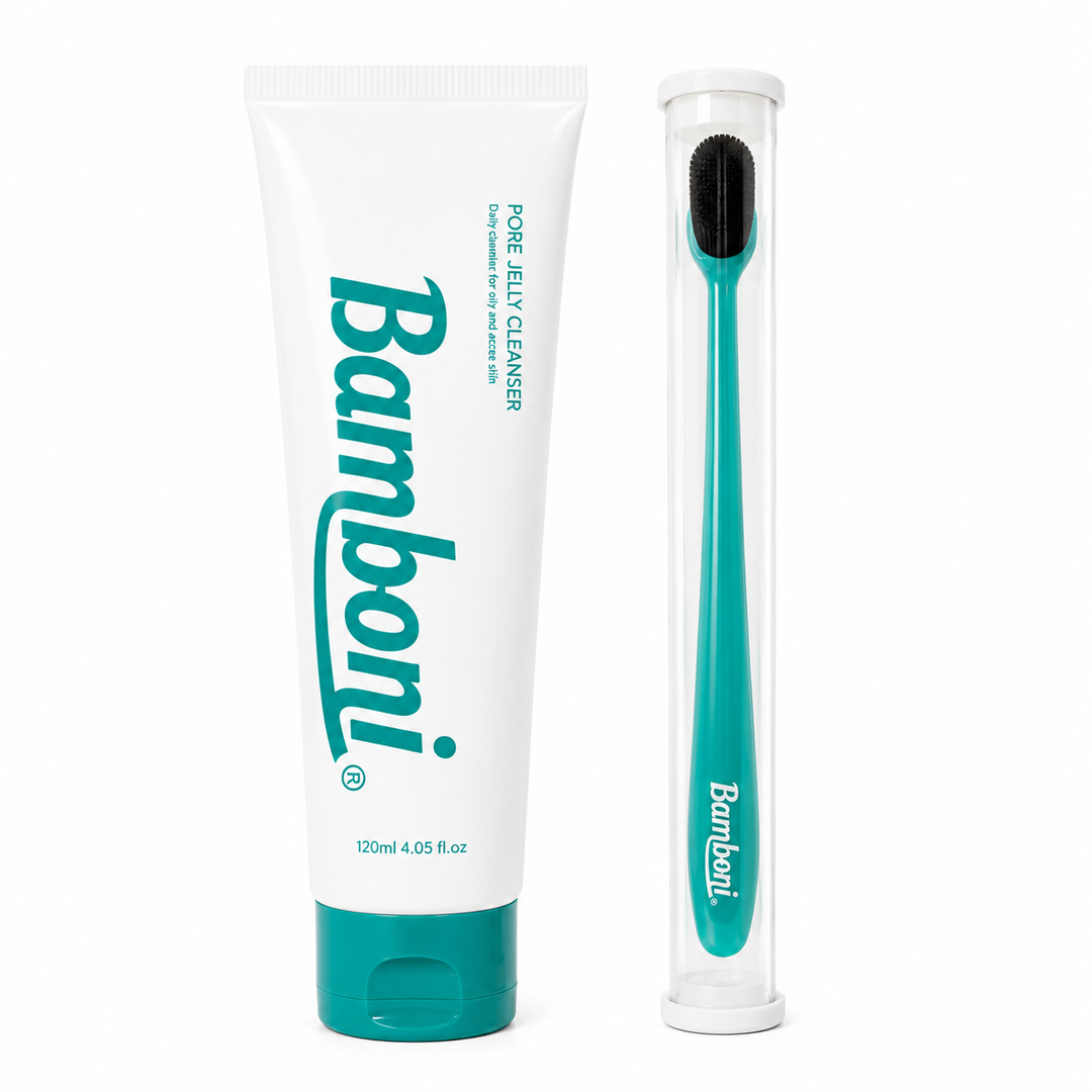 Bamboni Pore Jelly Cleanser &amp; Pore Brush Duo