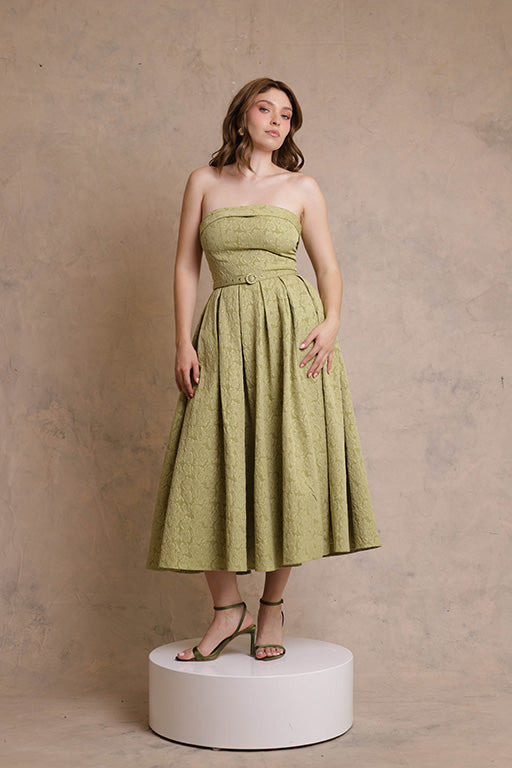 VESTIDO CELESTE