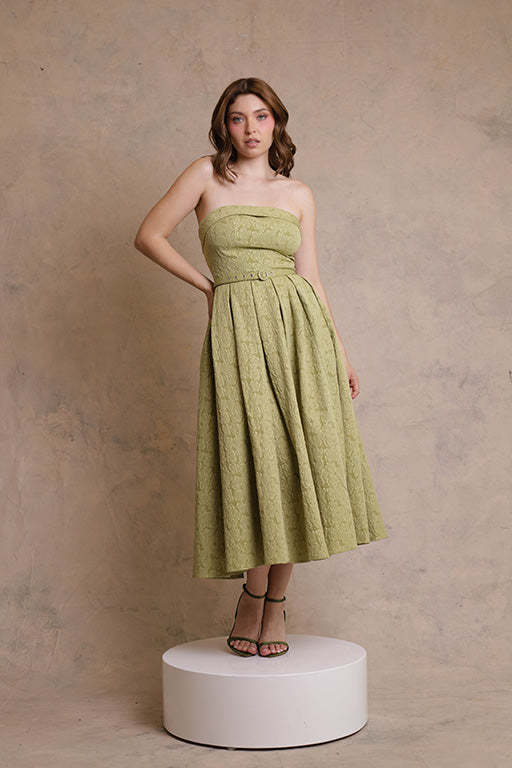 VESTIDO CELESTE