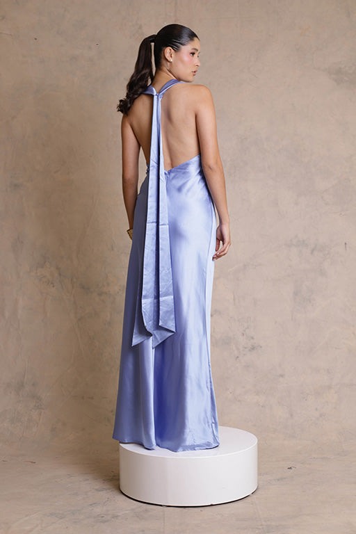 VESTIDO CELESTE