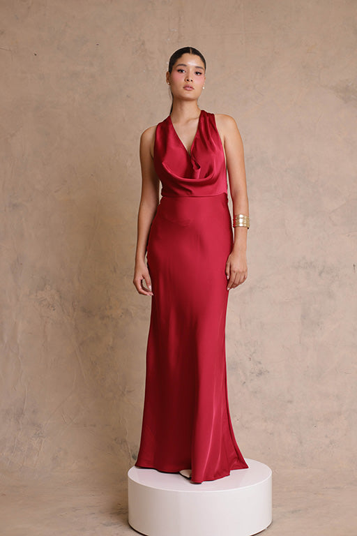 VESTIDO CELESTE