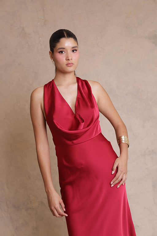VESTIDO CELESTE