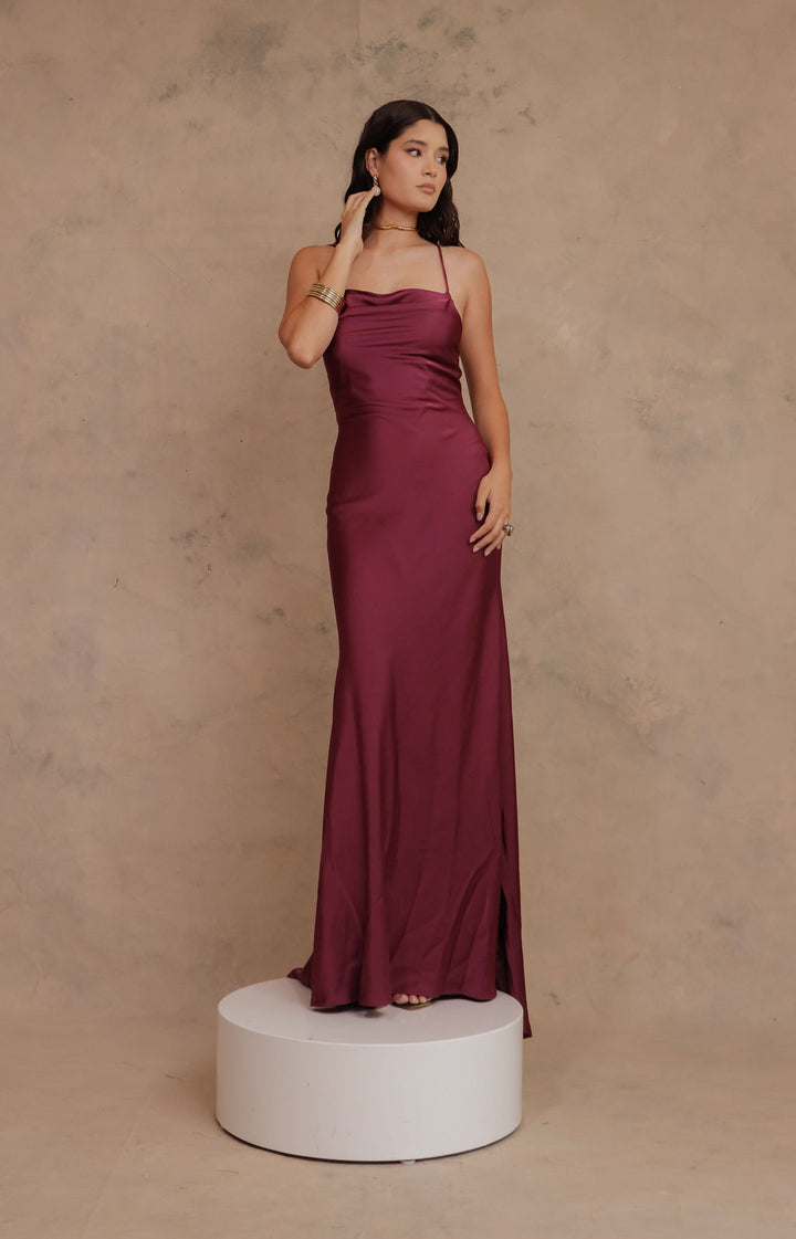 VESTIDO VERONA VINO