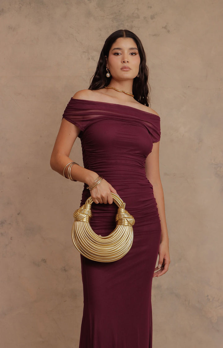 VESTIDO ISABELLA VINO