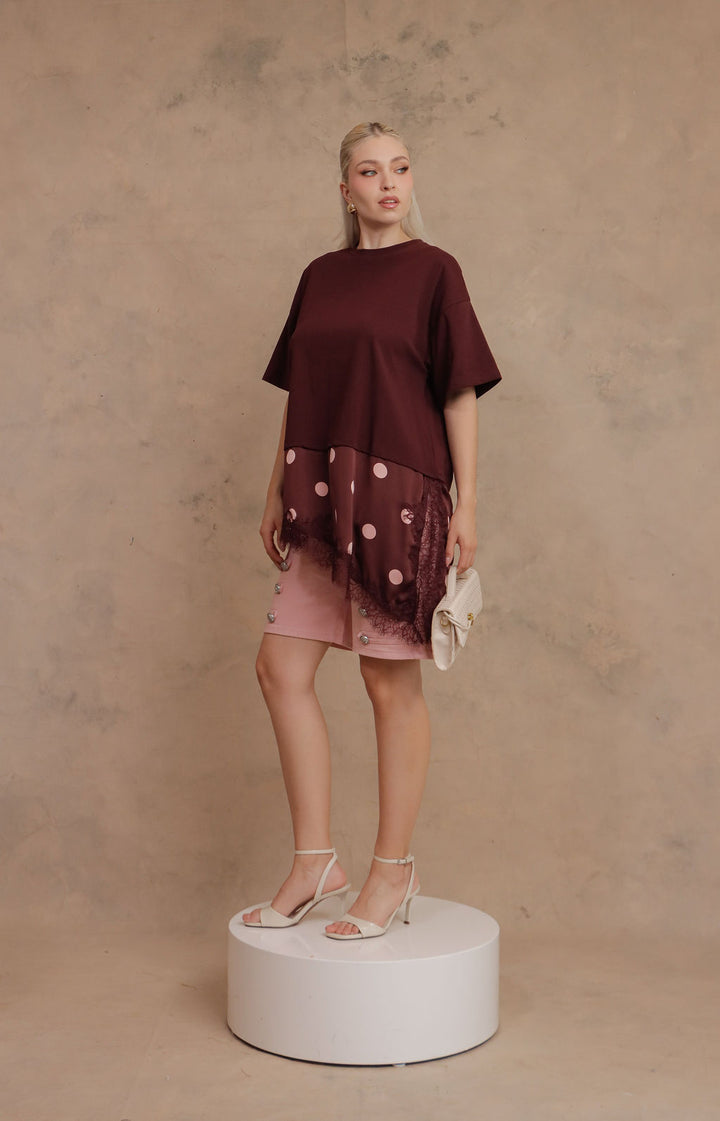 BLUSA EMILIA VINO