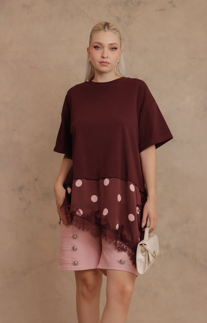 BLUSA EMILIA VINO
