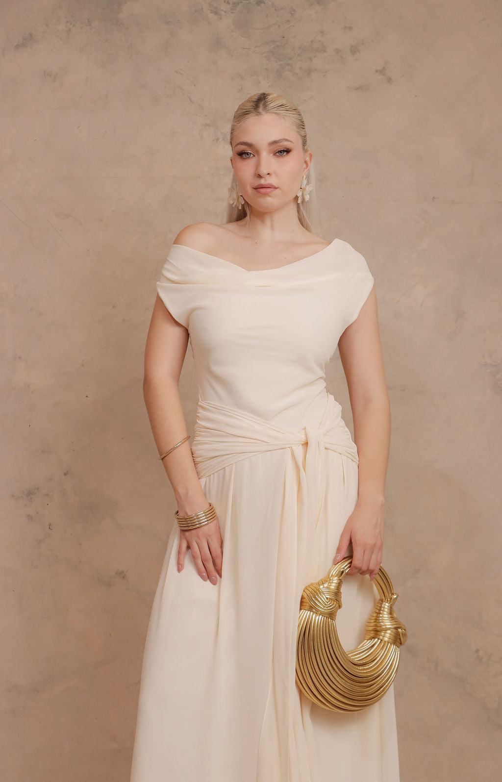 VESTIDO CELESTE
