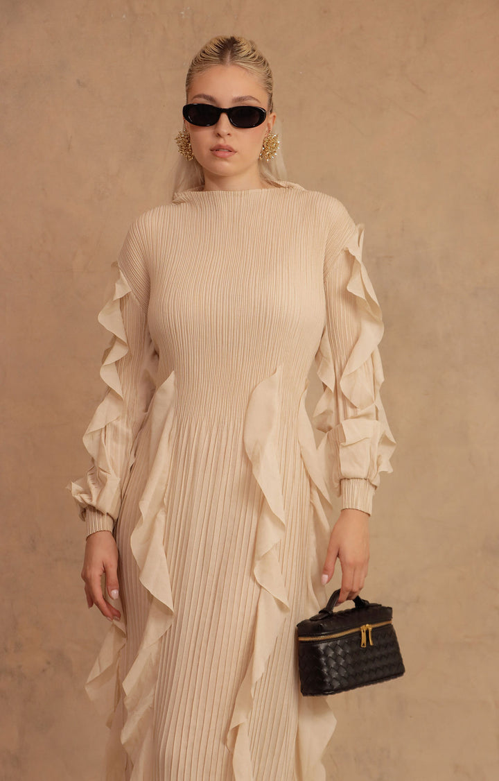 VESTIDO CELESTE