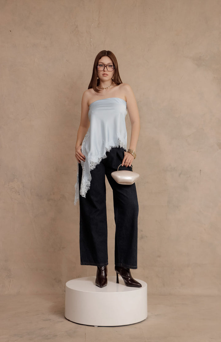 BLUSA CELESTE