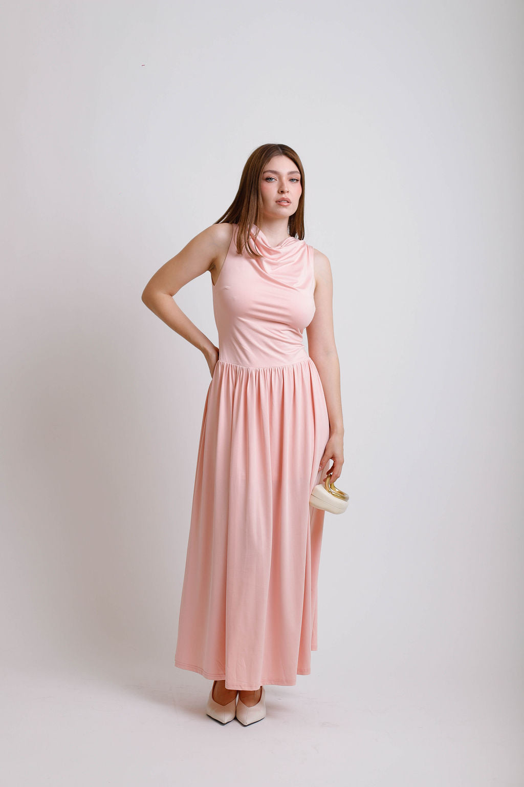 VESTIDO CELESTE