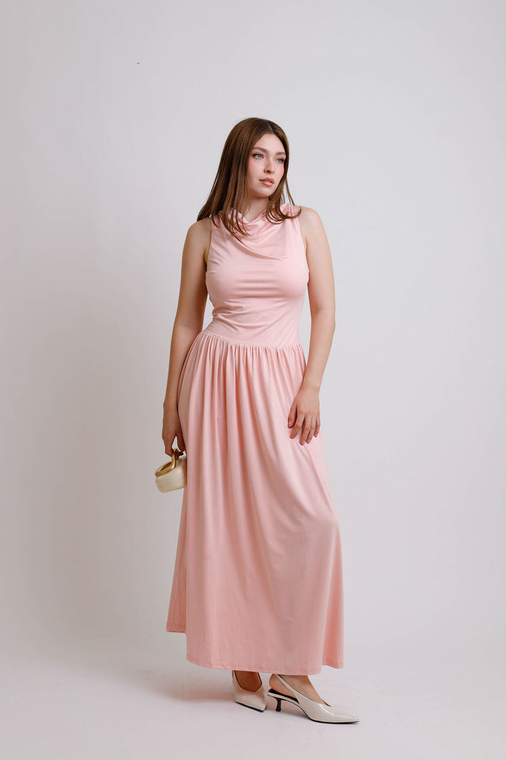 VESTIDO CELESTE