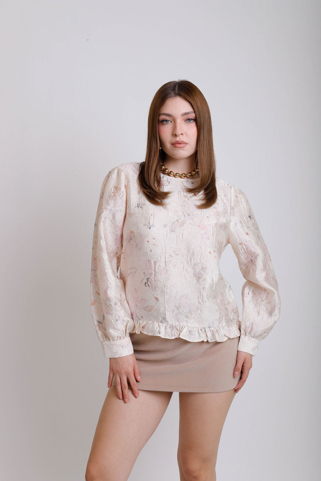 BLUSA CELESTE